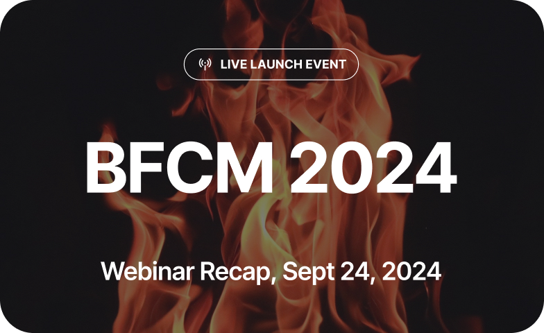 BFCM 2024 Webinar Recap