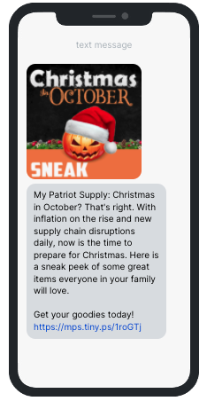 My Patriot Supply Top Campaign 2021