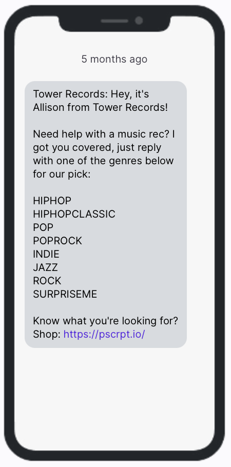 TowerRecords KeywordsPlaylist