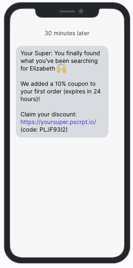 YourSuper AbandonedCartPercent