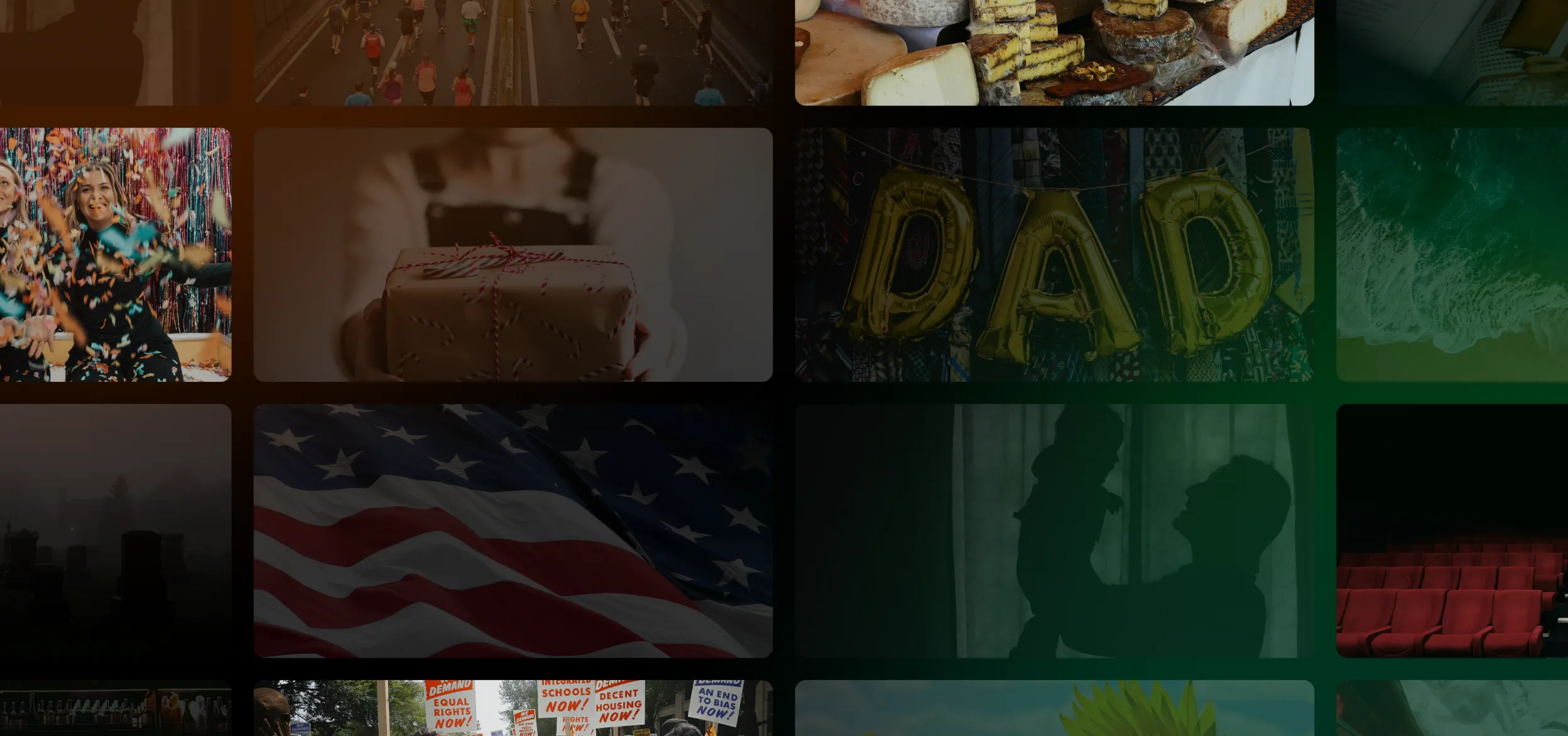 June SMS marketing calendar preview